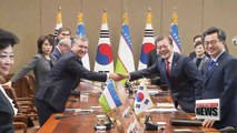 Uzbek President lands in S. Korea, reaffirming strong 25 year partnership