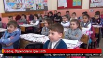 Uedaş, Öğrencilerin İçini Isıttı