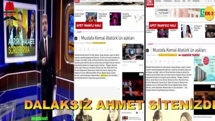 ATATÜRKÜN AŞKLARI CNN TÜRK ! İFŞA VE DALAKSIZ AHMET