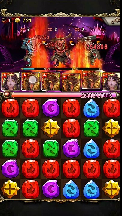 神魔之塔 天照1回合玩壞萬魔之主，天降決定勝負 魔王的降臨 地獄級