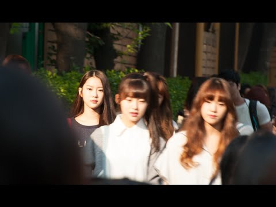 150529 OH MY GIRL arriving at Music Bank @kpopMap