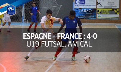Futsal U19, Espagne - France (4-0), les buts