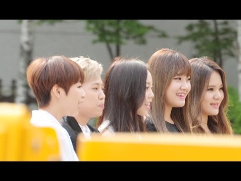 150619 Awesome Baby arriving at Music Bank @kpopMap