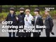 161028 GOT7 (갓세븐) arriving at Music Bank @Kpopmap