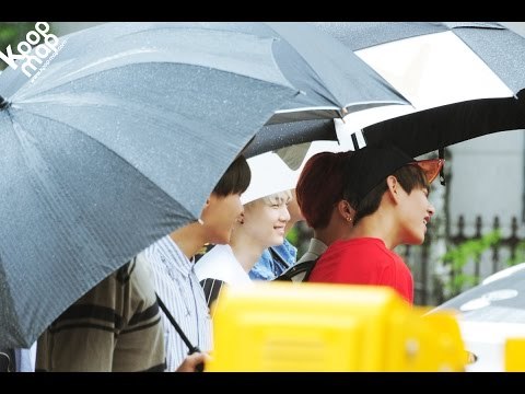 150626 BTS arriving at Music Bank @kpopMap