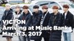 170303 VICTON (빅톤) arriving at Music Bank @Kpopmap