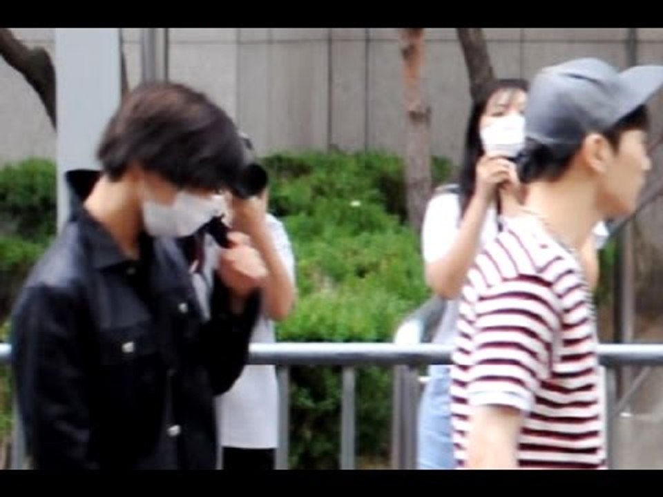 150605 SHINee Taemin, Key arriving at Music Bank @kpopMap