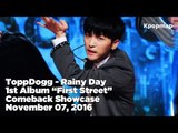 [INSIDE SHOWCASE] 161107 ToppDogg (탑독) - Rainy Day