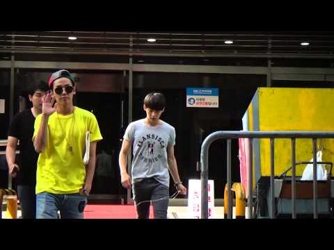 150710 BTOB leaving after Music Bank recording @Kpopmap