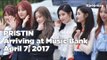 170407 PRISTIN (프리스틴) arriving at Music Bank @Kpopmap