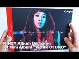 [Unboxing] MINZY 1st Mini Album 