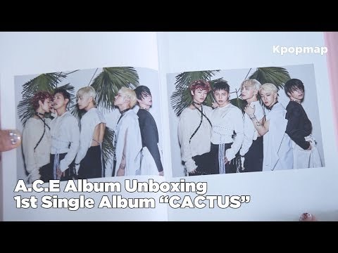 [Unboxing] A.C.E (에이스) 1st Single Album CACTUS Album Unboxing