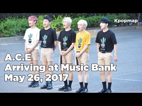 170526 A.C.E (에이스) arriving at Music Bank @Kpopmap