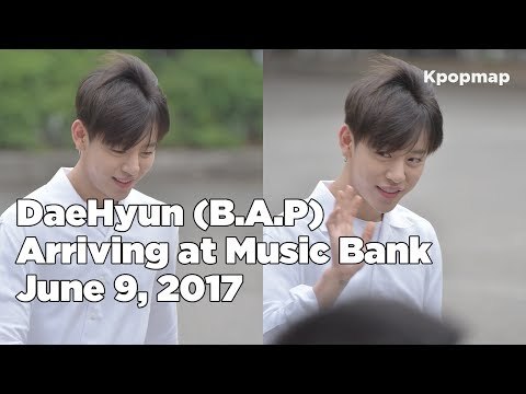 170609 B.A.P DaeHyun (정대현) arriving at Music Bank @Kpopmap
