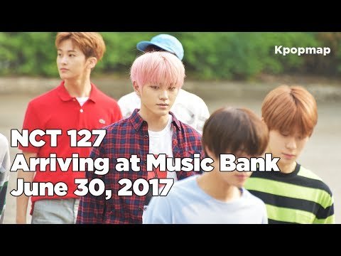 170630 NCT 127 (엔씨티 127) arriving at Music Bank @Kpopmap