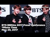 170529 BTS BBMAs 2017 Press Conference Photo Time