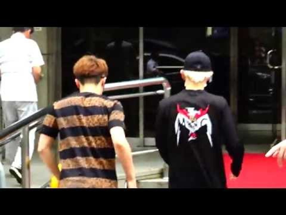 150731 BEAST Jang Hyun Seung arriving at Music Bank @Kpopmap