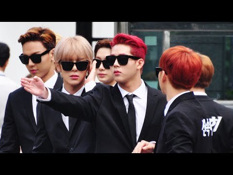 150911 Monsta X arriving at Music Bank @Kpopmap