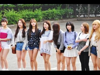 160527 OH MY GIRL arriving at Music Bank @Kpopmap