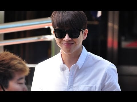 160513 Nam WooHyun arriving at Music Bank @Kpopmap