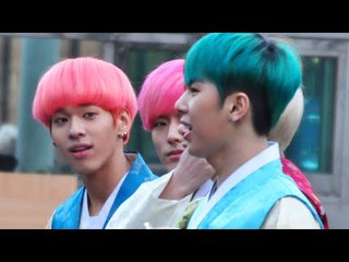 160205 IMFACT arriving at Music Bank @Kpopmap