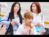 160617 Lovelyz (러블리즈) arriving at Music Bank @Kpopmap