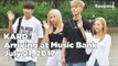170721 KARD (카드) arriving at Music Bank @Kpopmap