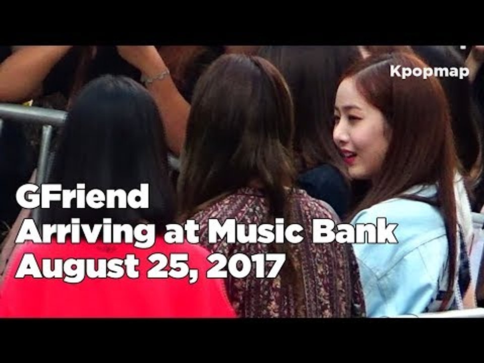 170825 GFriend (여자친구) arriving at Music Bank @Kpopmap