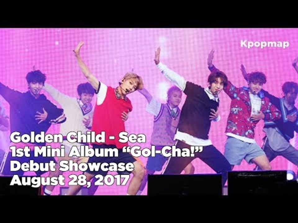 170828 Golden Child "Gol-Cha!" Debut Stage - Sea (골든차일드 "Sea" 데뷔 무대)