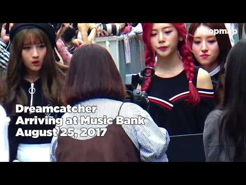 170825 Dreamcatcher (드림캐쳐) arriving at Music Bank @Kpopmap
