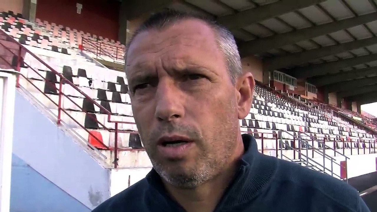 Franck Priou avant le déplacement du FC Martigues à Nice face à la réserve de l'OGCN