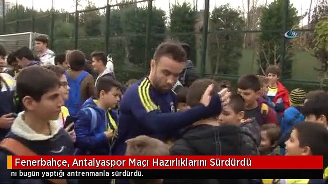 Fenerbahçe, Antalyaspor Maçı Hazırlıklarını Sürdürdü