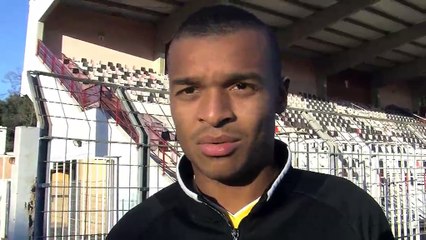 Le défenseur du FC Martigues Dajawad Dridi avant la venue de Monaco