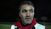 Alain Peger le co-entraîneur de Martigues Port de Bouc avant le derby
