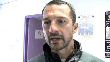 Bruno Savry le nouvel entraîneur du FC Istres avant la réception de Colomiers