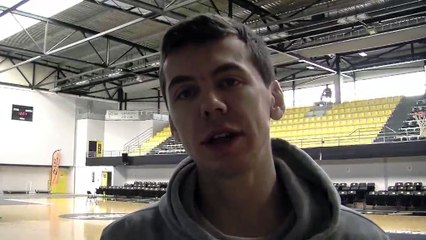 Edouard Choquet évoque la réception de Poitiers au Palais des Sports de Marseille