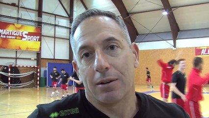 Christophe Charroux a vu des choses très positives sur les deux premiers matches