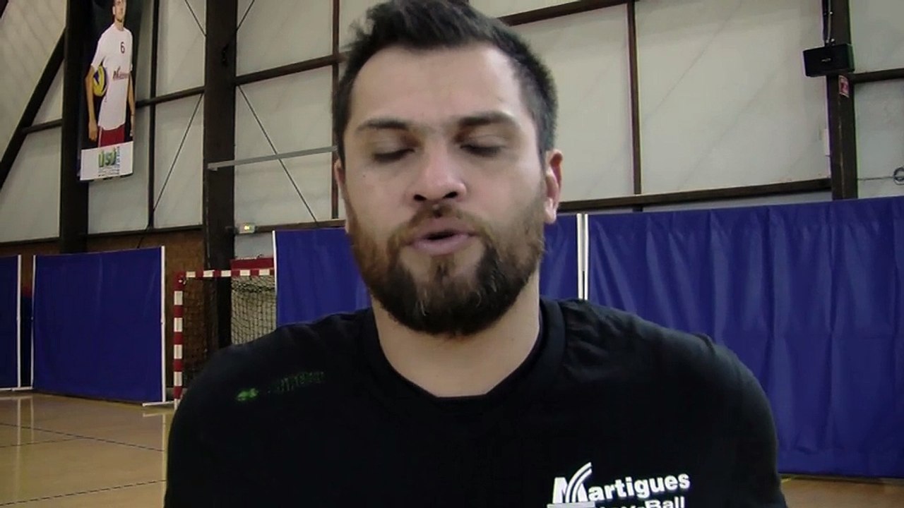 Le libéro martégal évoque la venue du Plessis Robinson