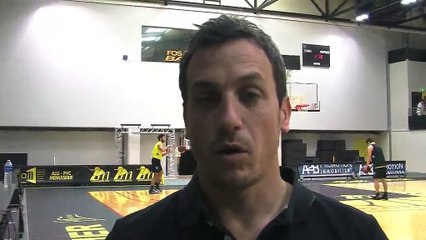 Rémi Giuitta le coach fosséen avant le déplacement compliqué à Bourg en Bresse