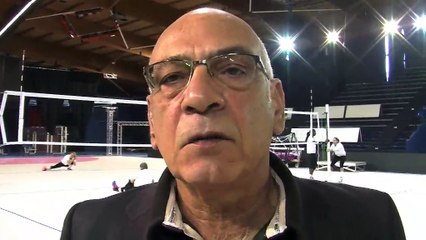 Gilbert Louis et Jean Pierre Staelens avant le début de la 2 éme partie de saison