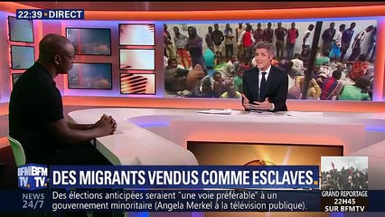 Lilian Thuram sur l'esclavage en Libye " c'est l'histoire qui fait ça "