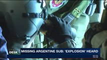 i24NEWS DESK | Missing Argentine sub: 'explosion' heard | Thursday, November 23rd 2017