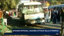 i24NEWS DESK | Afghan official: suicide attack kills 8 people | Thursday, November 23rd 2017