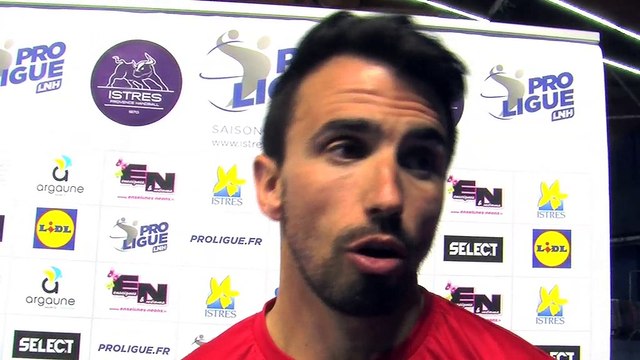 Bastien Cismondo le demi-centre istréen avant Istres / St Gratien