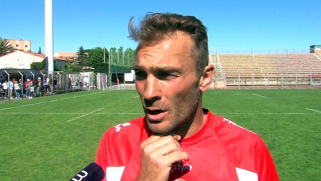 Le co-entraîneur du Rugby Club Martigues Port de Bouc Fabrice Sergeant