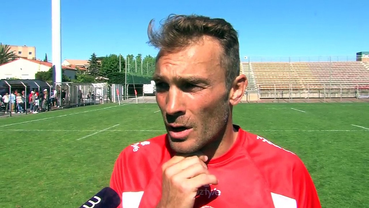 Le co-entraîneur du Rugby Club Martigues Port de Bouc Fabrice Sergeant