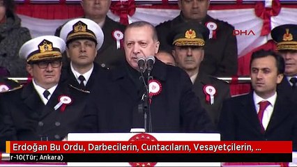 Erdoğan Bu Ordu, Darbecilerin, Cuntacıların, Vesayetçilerin, Fetö'cülerin Ordusu Hiç Değildir-10