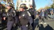 France: Police fire tear gas at students protesting university reform