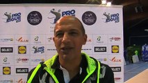 Benali Beghouach avant Istres Chambery