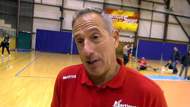 Christophe Charroux, coach du Martigues Volley-Ball